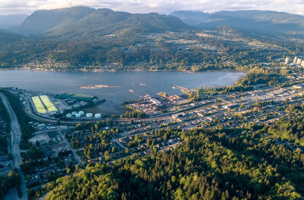 Coquitlam cityscape