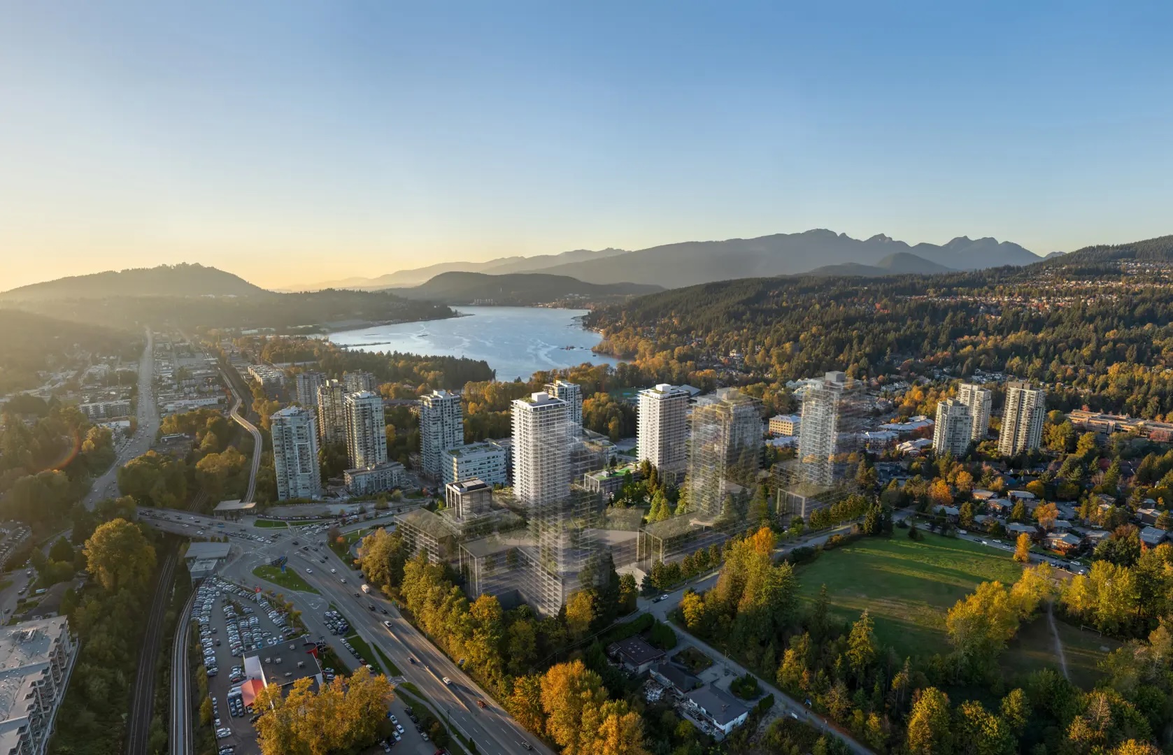 Port Moody cityscape