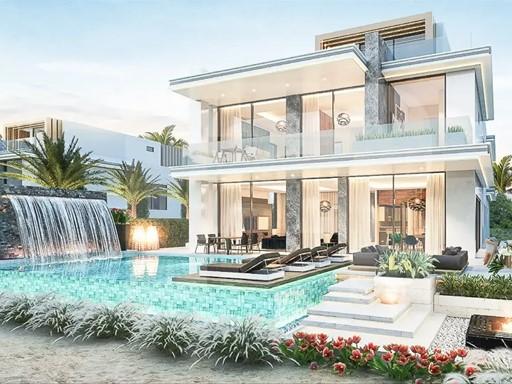 Luxury property with pool — premium segment